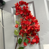 Bougainvillea red wedding decoration silk fake flower