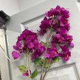Bougainvillea purple pink wedding decoration silk fake flower