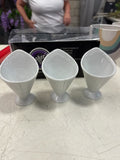 5.6” Green Vase Glass clearance