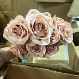 Mauve Rose Bunch 10 head