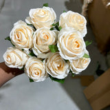 New Elsa 9 head Champagne Rose bunch