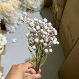 South African White BERRY ARTIFICIAL FLOWER