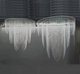 Metal white 32” Diameter Hoop for ceiling hanging