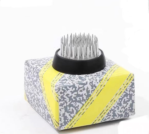 Round Stainless Steel Frog for Fresh Flowers Japanese Ikebana metal D34 Metal *