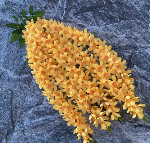 Orange flower garland bunch