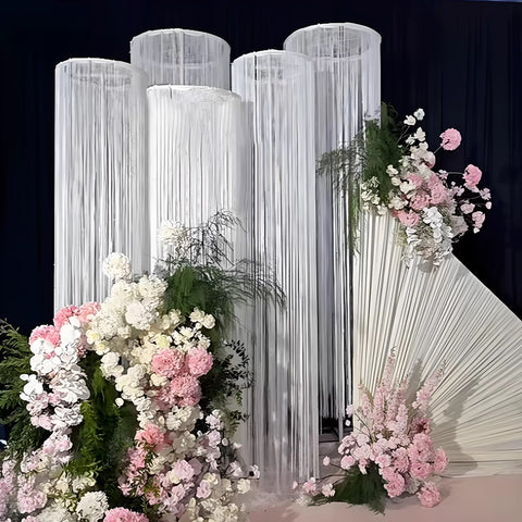 Metal white 16” Diameter Hoop for ceiling hanging ring