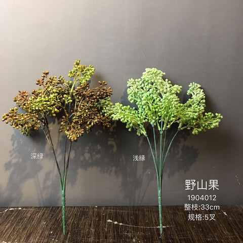 Light Green BERRY ARTIFICIAL FLOWER New filler