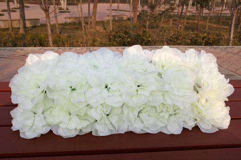 White MAT FOR Flower WALL artificial flower small grid panel