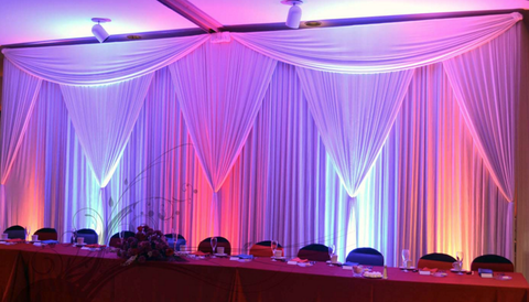 16' Tall Pipe and no Drape heavy duty Backdrop Stand