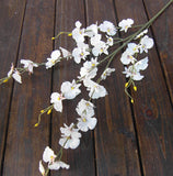 Artificial Flower yellow Oncidium Dancing Lady orchid silk flower (ONC1-1) - Richview Glass Wedding Supplies