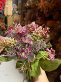 Mini assorted bunch purple Artificial Flower