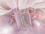 3mx1m (w)Silver hanging string curtain ceiling decor - Richview Glass Wedding Supplies