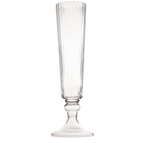 Wedding Centerpiece 22”/56cm Tall Crystal Vase striped