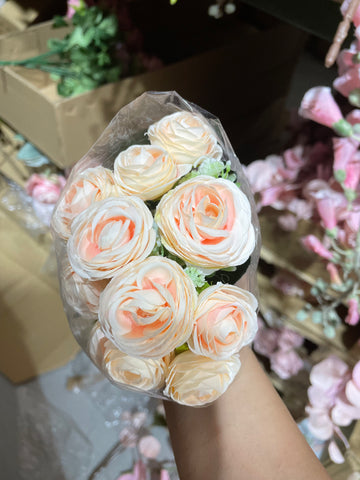 Small Blush puffy ROSE BUNCH