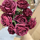 Purple No name rose 9 head