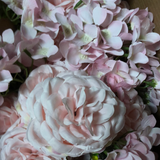 Pink puffy ROSE BUNCH