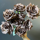 Rose Bunch 9 head Chocolate