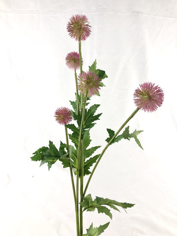 Dandelion fruit bud Purple Artificial Flower Single Stem - Viva La Rosa