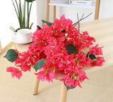 Bougainvillea hot pink wedding decoration silk fake flower