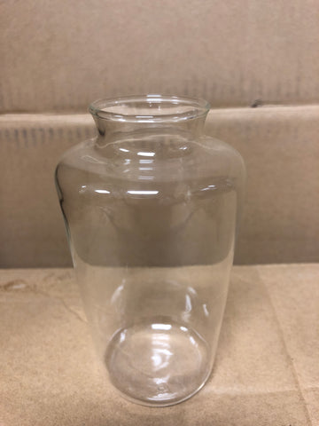 Lampwork short neck bud vase 4.7” wedding centerpiece XDG276
