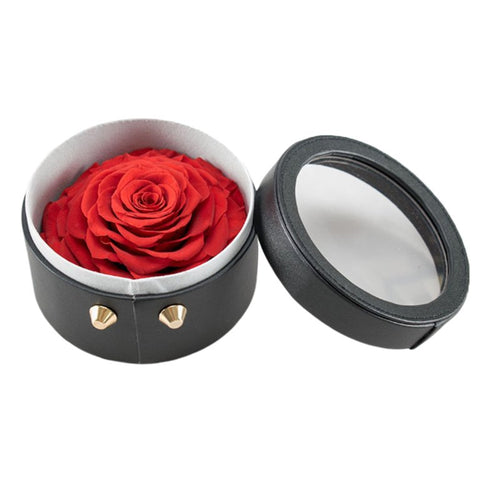 Preserved Jumbo Rose Gift Box Red