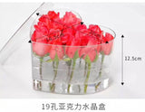 Heart shaped Acrylic box (S)