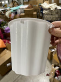 Plastic white bucket container #4 size 4k