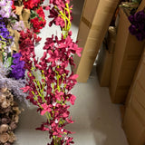 Burgundy clove Artificial flower wedding filler flower