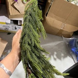 New 36" Real Touch Norfolk Pine Garland For Christmas decor(VD-FG36)