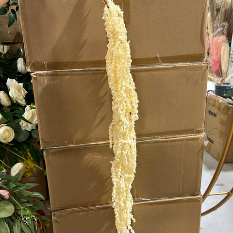 New Artificial Cream Hanging Amaranthus