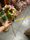 Moist Touch Real Touch Hydrangea Two Tone Peegee pink green