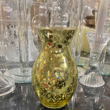 New MERCURY GOLD Bud VASE 5.7" H