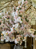 New 1.8m /6 feet Light Pink Flower Tree with artificial flower XDTMB24-15
