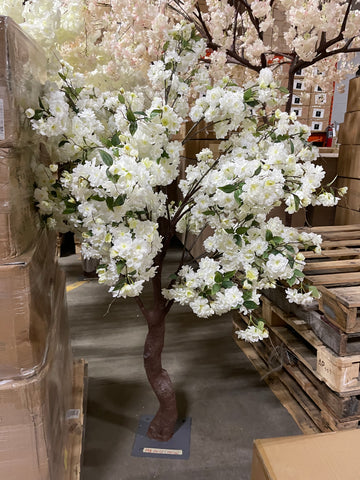 New 1.8m /5 feet 10 White Flower Tree with artificial flower XDTMB24-15W
