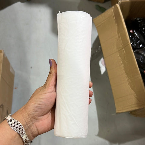 White Pillar Candle wedding decor 2.5”x9”H thin