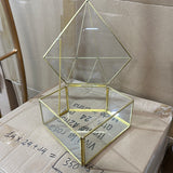 Diamond Geometric Ring Box Jewelry Box (L)gift box