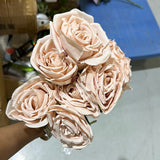 Dusty pink  Rose Bunch 9 head GEM