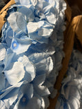 Jumbo Artificial Flower Light Blue Hydrangea Bunch