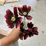 Cosmos Burgundy ARTIFICIAL FLOWER SUN FLOWER family