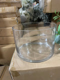 Wedding Supplies CYLINDER VASE 12"X8"H Glass wide opening