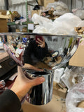 Alpha silver bowl METAL new arrival medium silver 8”h&10”d