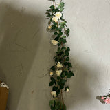 New 1.7m/5.5 feet Greenery garland with Blush flowers
