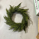 New 24” Real Touch Norfolk Wreath  For Christmas decor(VD-FW24)