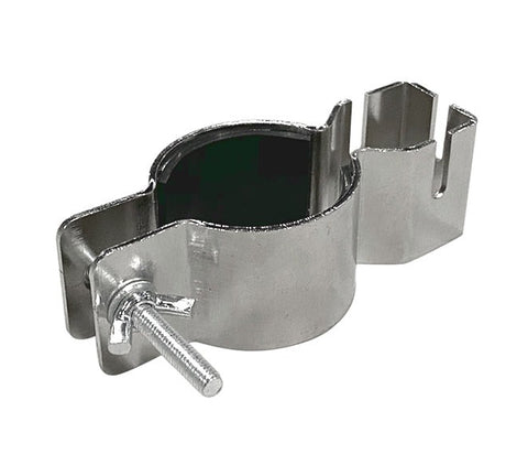 Clamp for pipe and drape clip