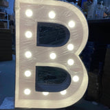 32” white LED Standing number Sign number marquee