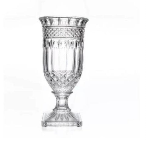 Crystal Urn vase 13” new arrival Olivia