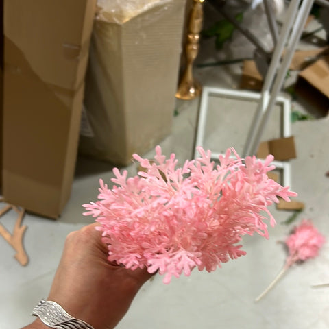 Mini Pink Fern Bunch