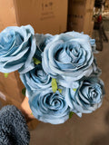 Dusty Blue Rose bunch