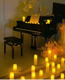 LED Electric Flameless Candles 3”x4”/5”/6”H Diameter