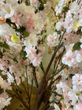 New 1.8m /6 feet Light Pink Flower Tree with artificial flower XDTMB24-15